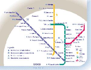 Localizao no IST em relao ao metro.